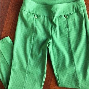 ATTYRE adorable green work slacks.size 8